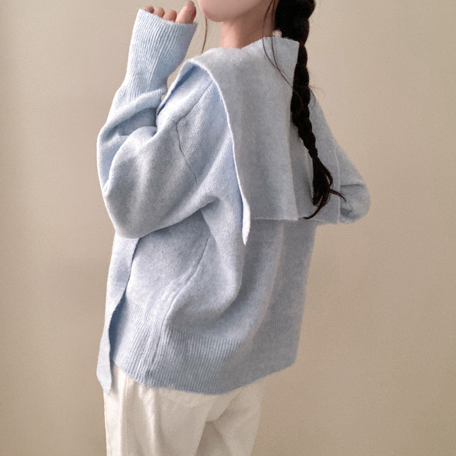☃️馬海毛披肩+開襟衫兩件套♥