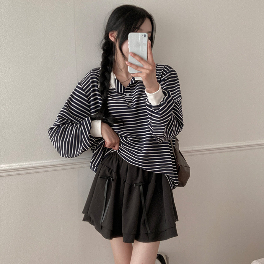 春款新品9折💐 🎀芭蕾風蝴蝶結迷你裙