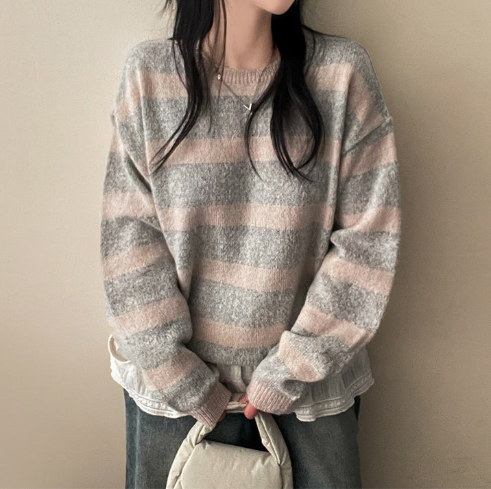 復古控必Mark!Vintage風條紋冷衫