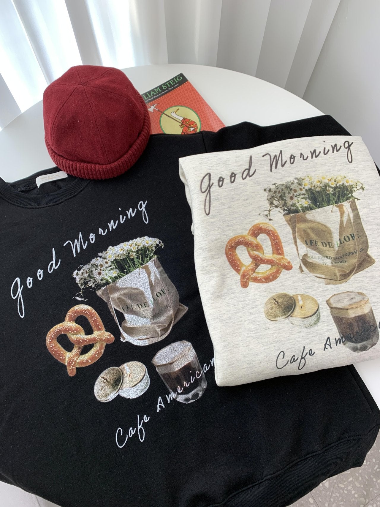 【現貨】🥨Good Morning Digital Printing衛衣