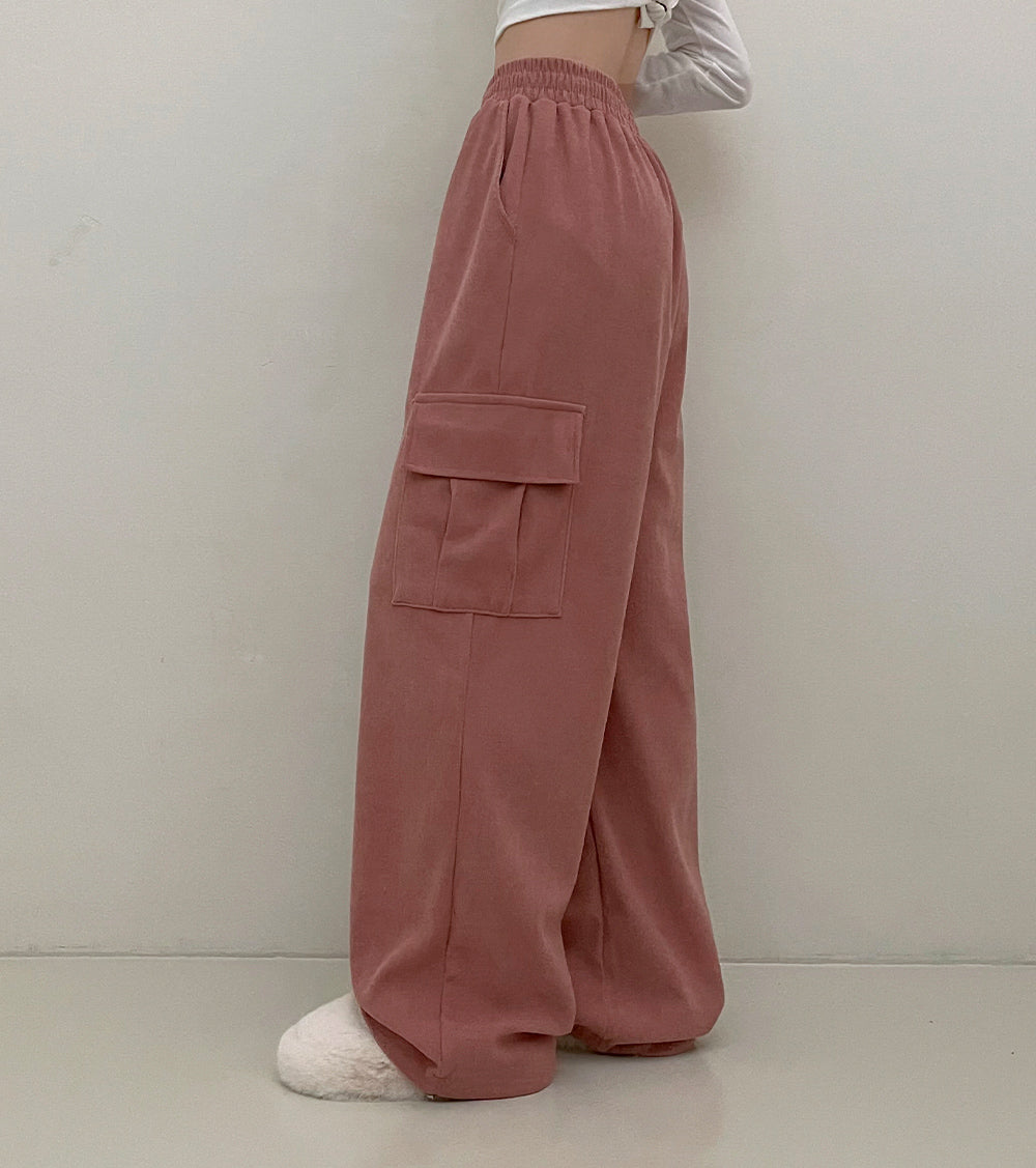 【現貨beige/ivory/black】8色🍡燈芯絨工裝長褲