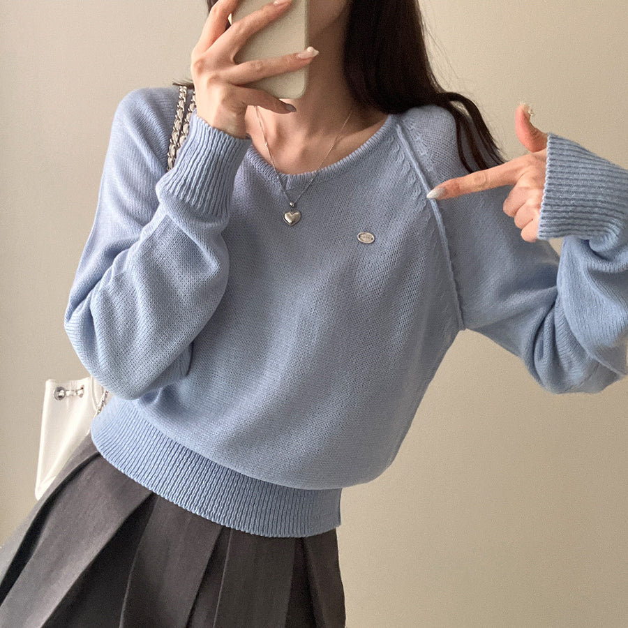 春款新品9折💐
每日穿搭.銀標V領針織衫💖