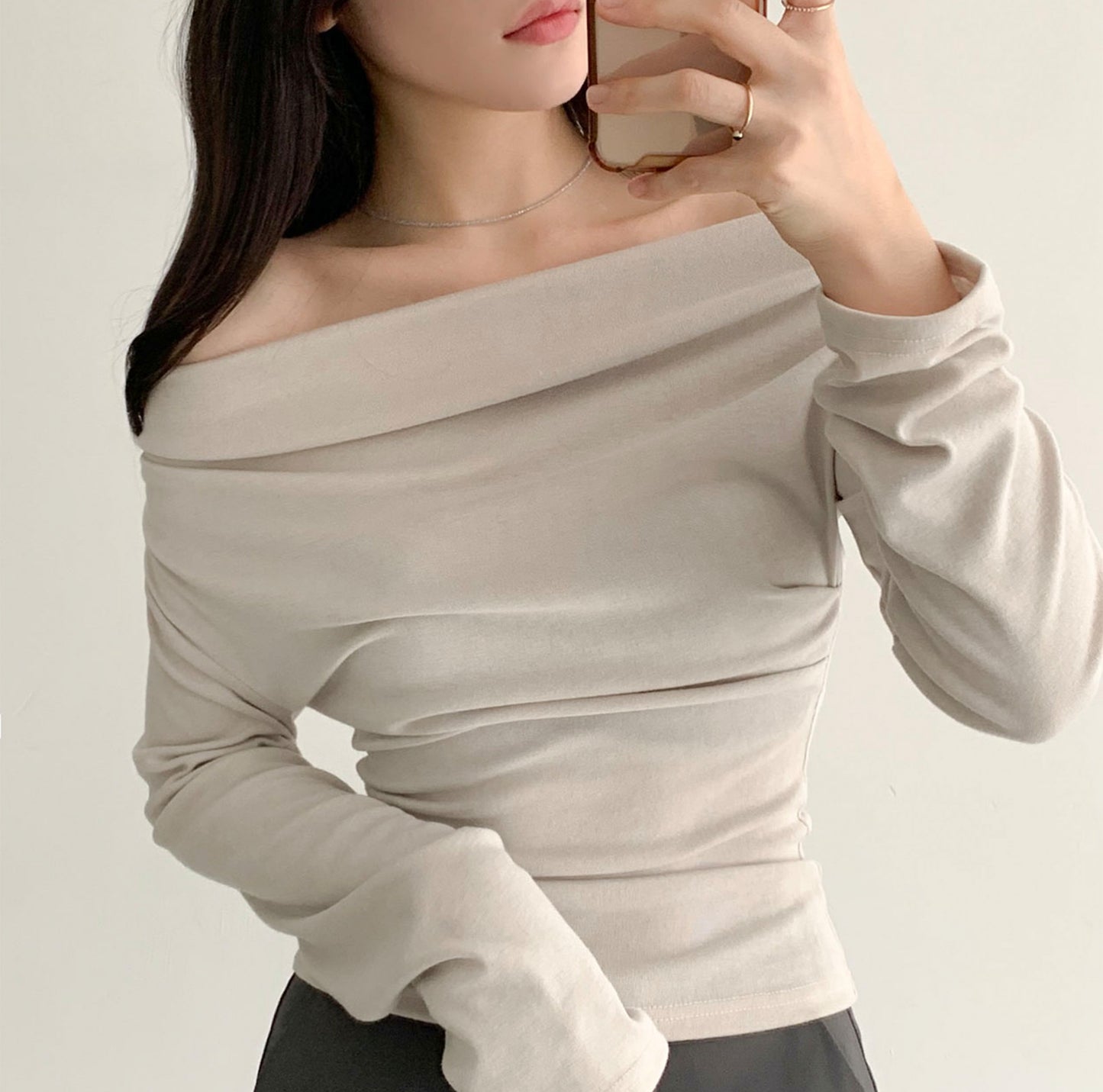 🥂Lauren Feminine長袖T恤