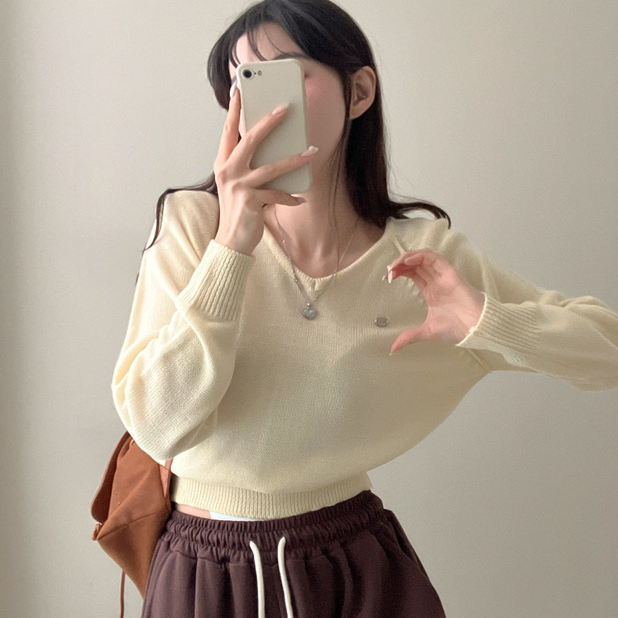春款新品9折💐
每日穿搭.銀標V領針織衫💖