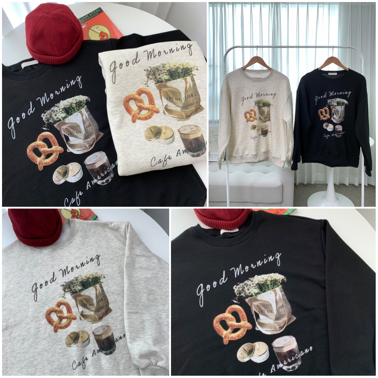 【現貨】🥨Good Morning Digital Printing衛衣
