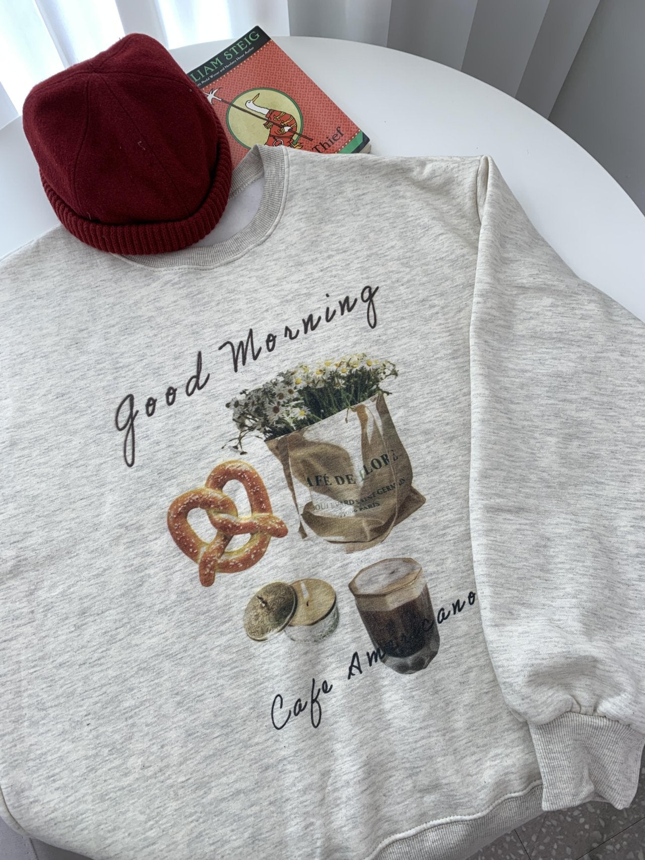 【現貨】🥨Good Morning Digital Printing衛衣