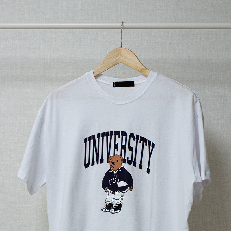 🐻University大學熊仔短袖T恤