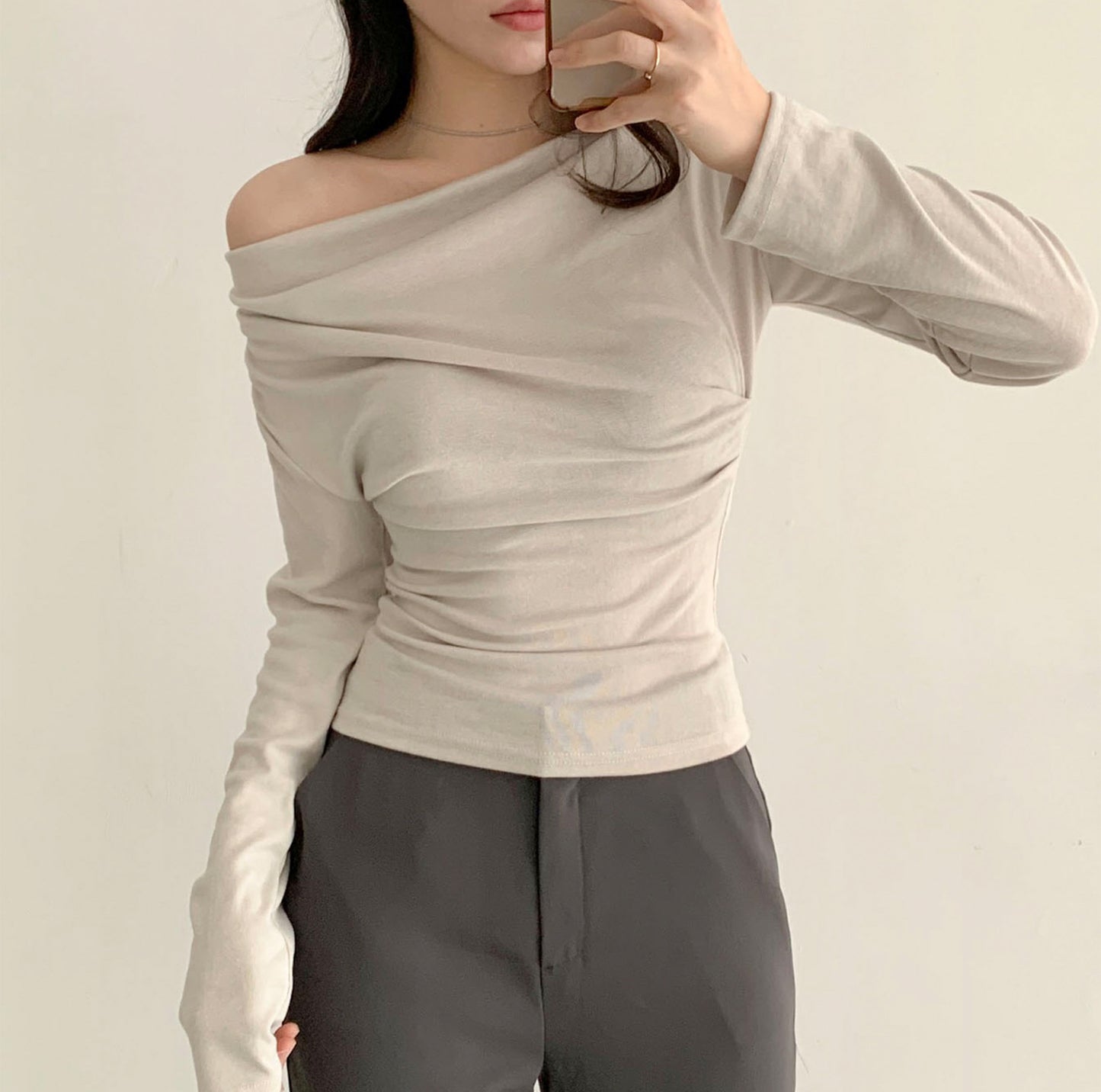 🥂Lauren Feminine長袖T恤