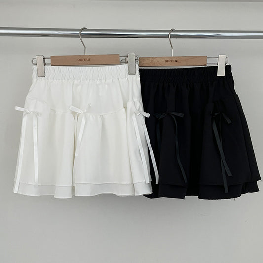 🎀芭蕾風蝴蝶結迷你裙