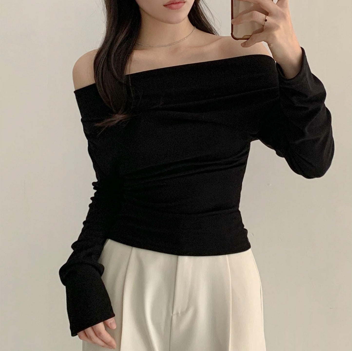 🥂Lauren Feminine長袖T恤