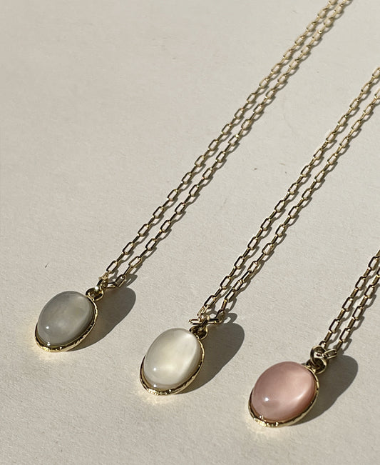 韓國製寶石頸鏈_EH02