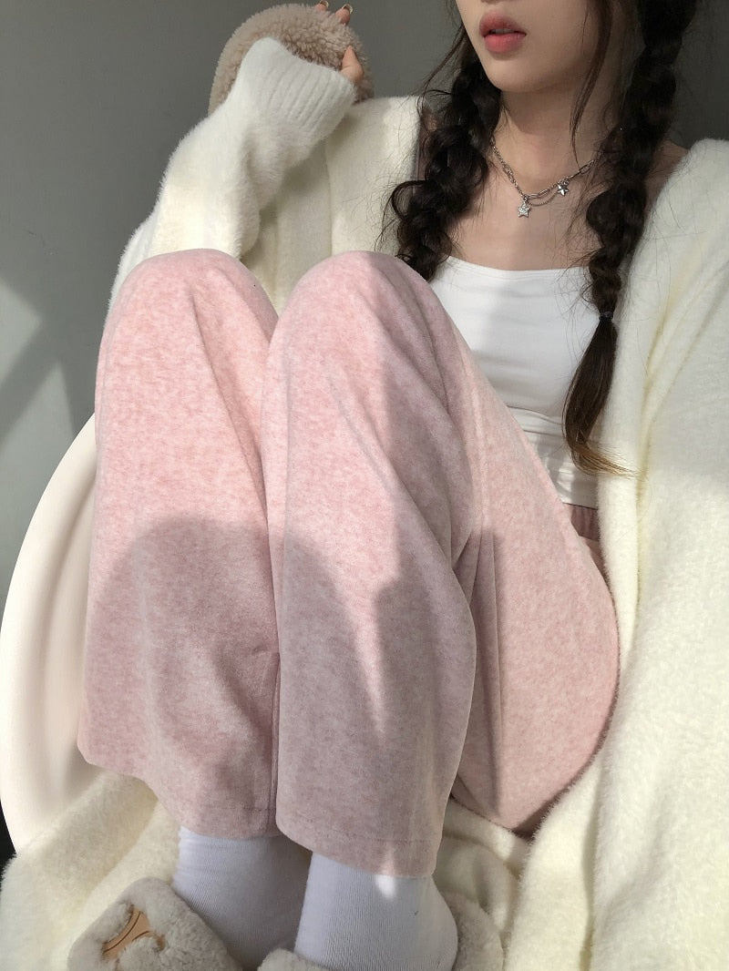 🍬柔軟毛圈布長褲