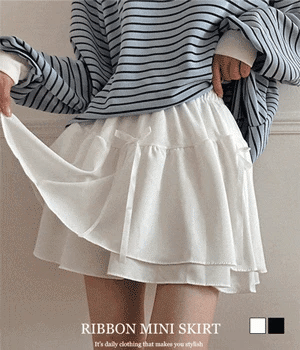 🎀芭蕾風蝴蝶結迷你裙