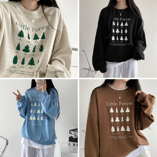 🌲韓製Little Forest衛衣