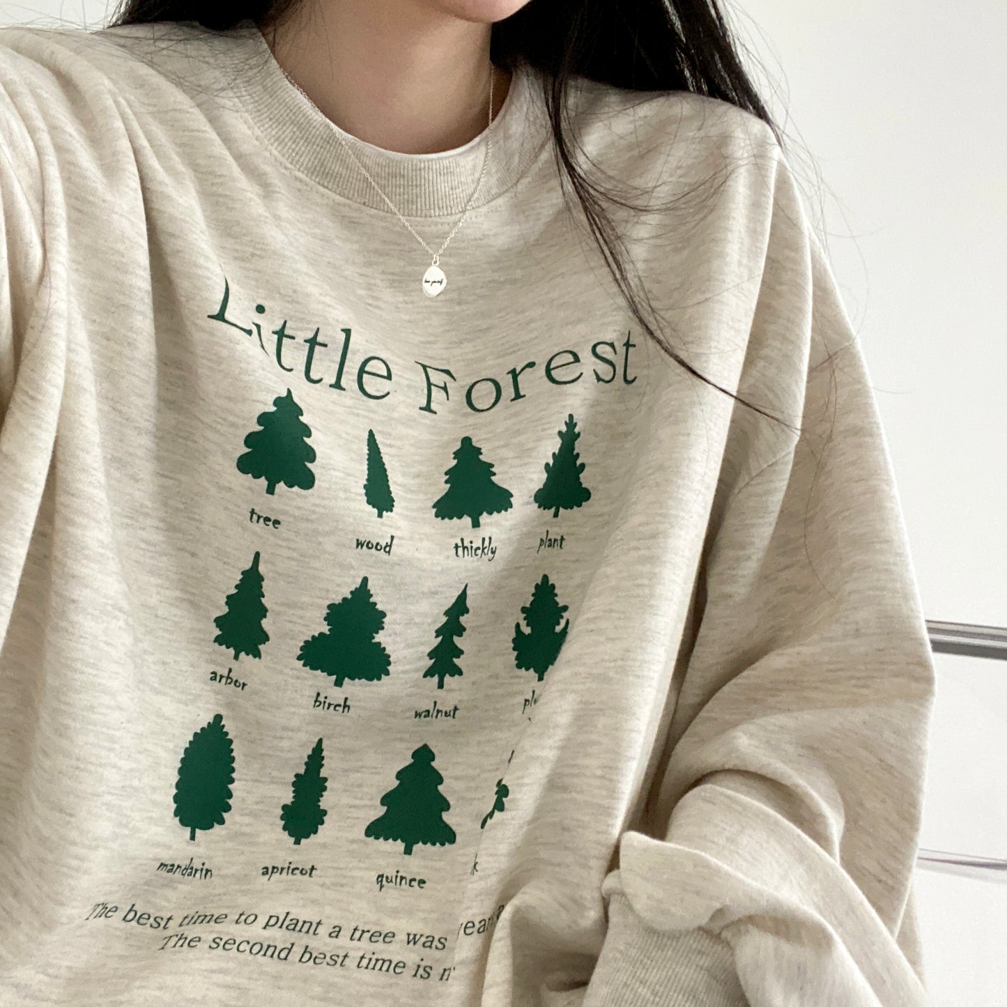 🌲韓製Little Forest衛衣