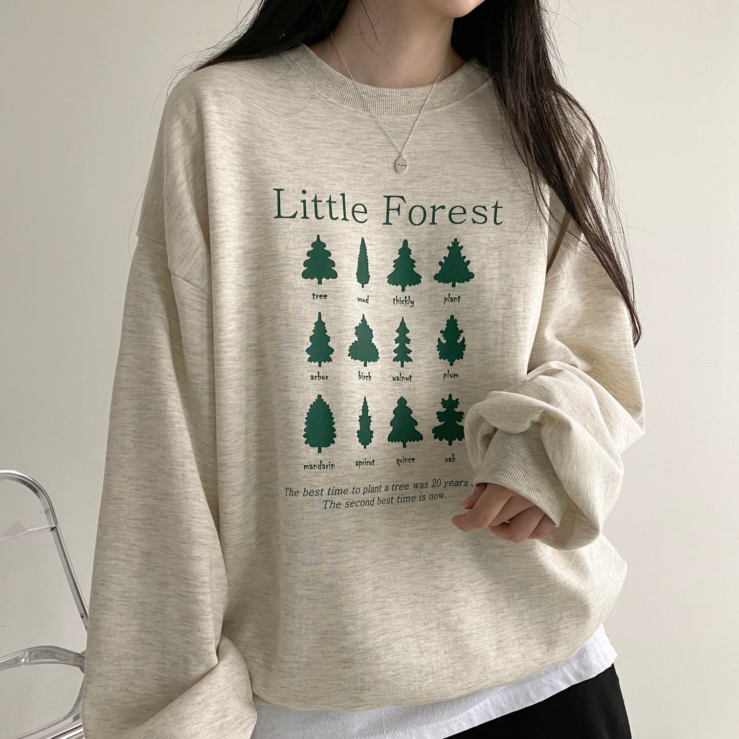 🌲韓製Little Forest衛衣
