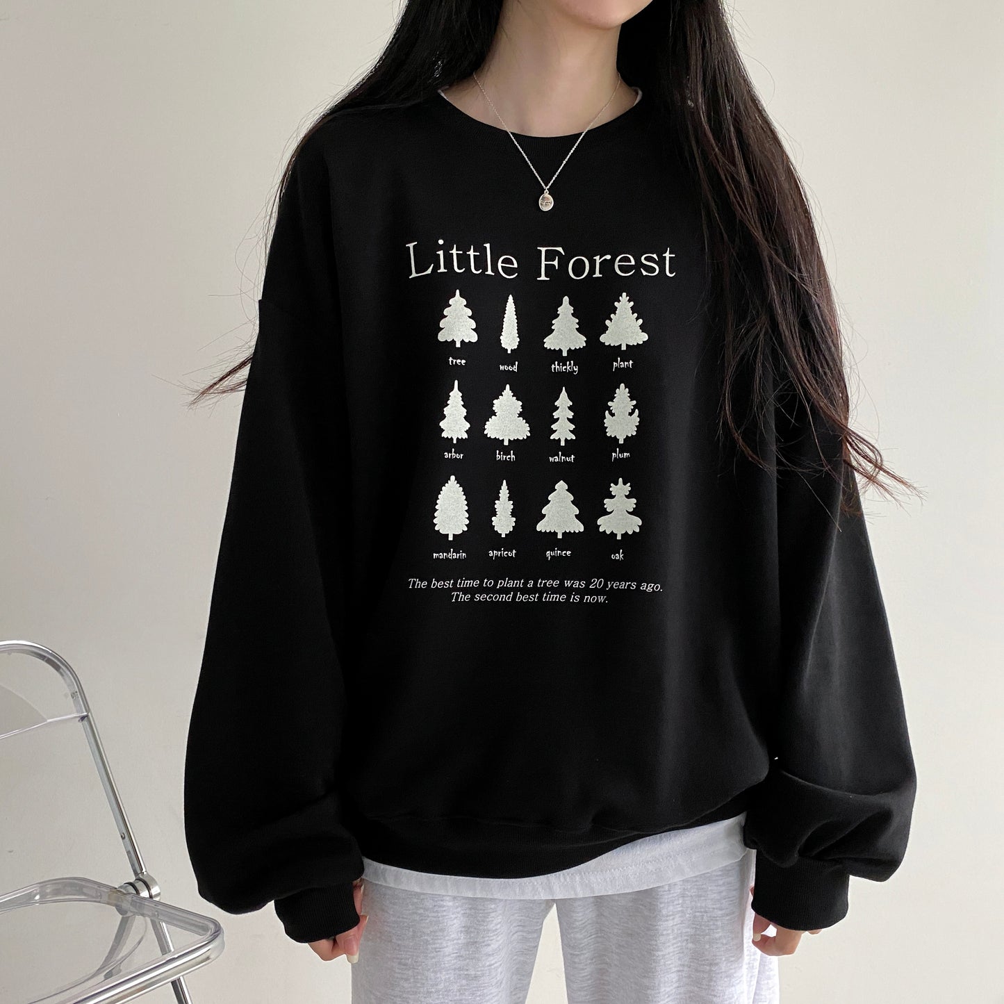 🌲韓製Little Forest衛衣