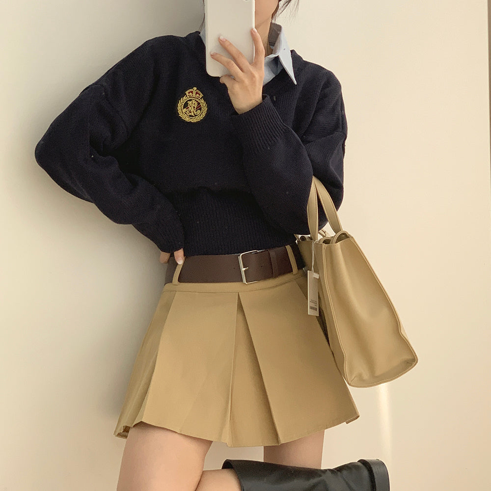 腰帶+迷你百褶裙套裝(S/M)