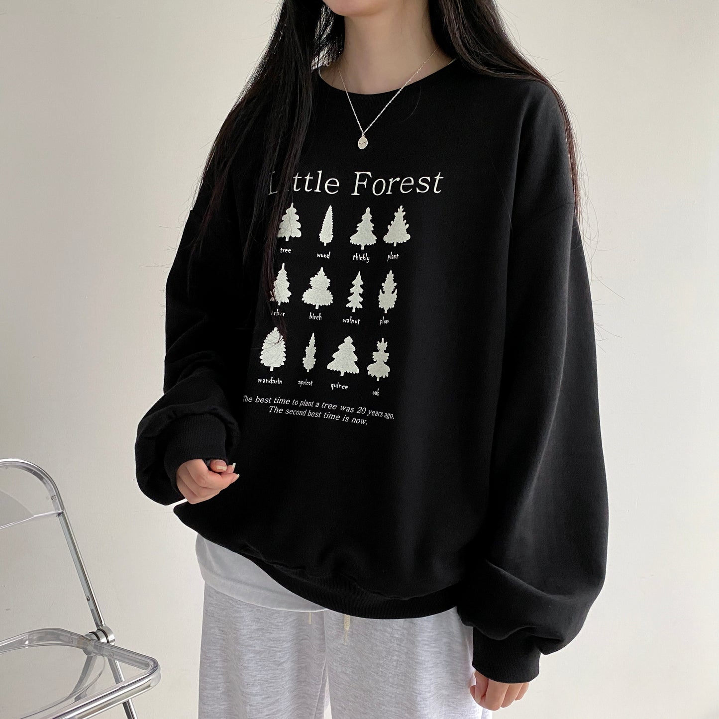 🌲韓製Little Forest衛衣