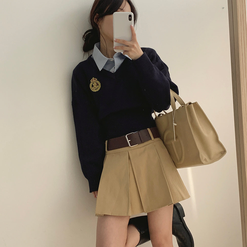 腰帶+迷你百褶裙套裝(S/M)