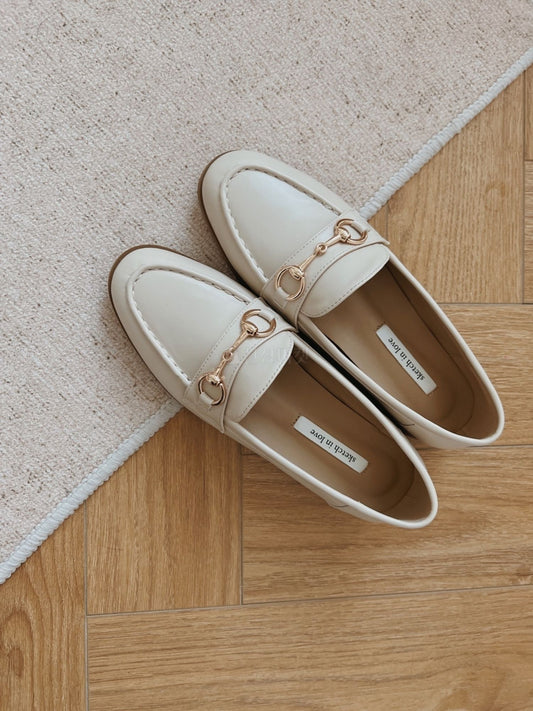 🇰🇷韓國製復古金扣樂福鞋(35-40)