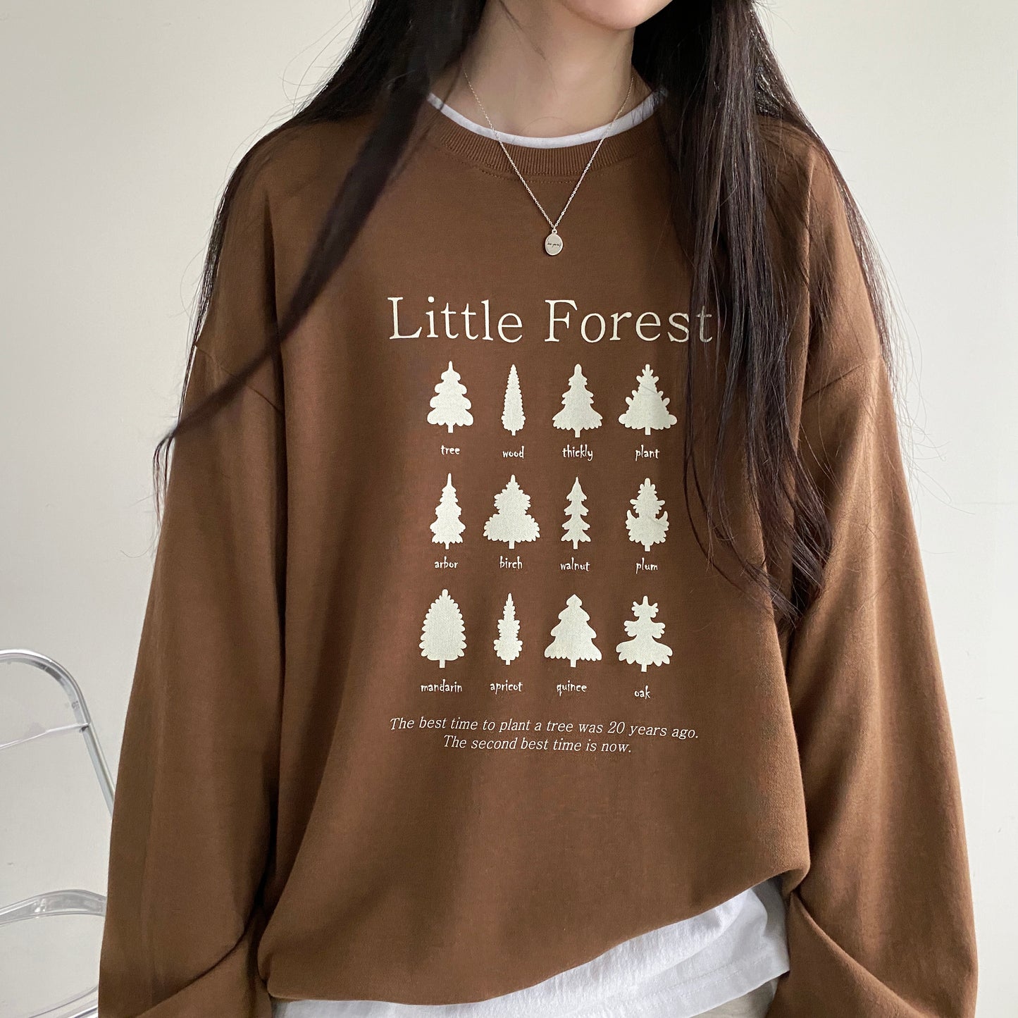 🌲韓製Little Forest衛衣
