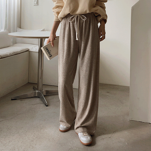 🍬柔軟毛圈布長褲