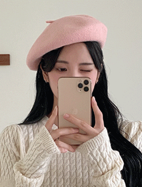 韓製🍡羊毛貝雷帽