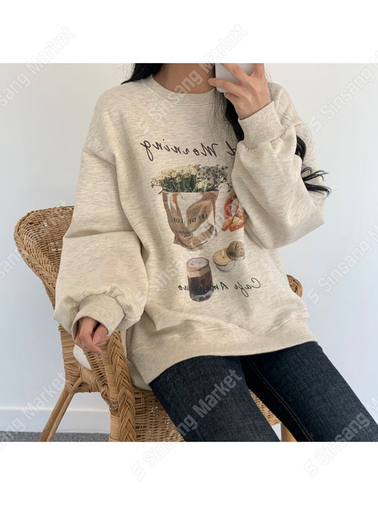 【現貨】🥨Good Morning Digital Printing衛衣