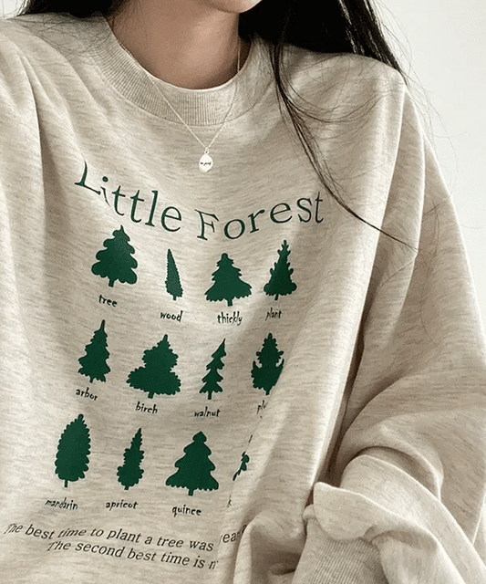 🌲韓製Little Forest衛衣