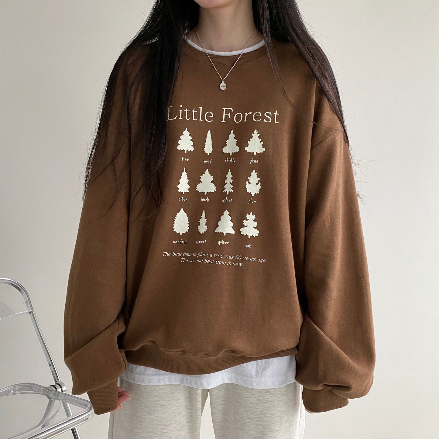 🌲韓製Little Forest衛衣