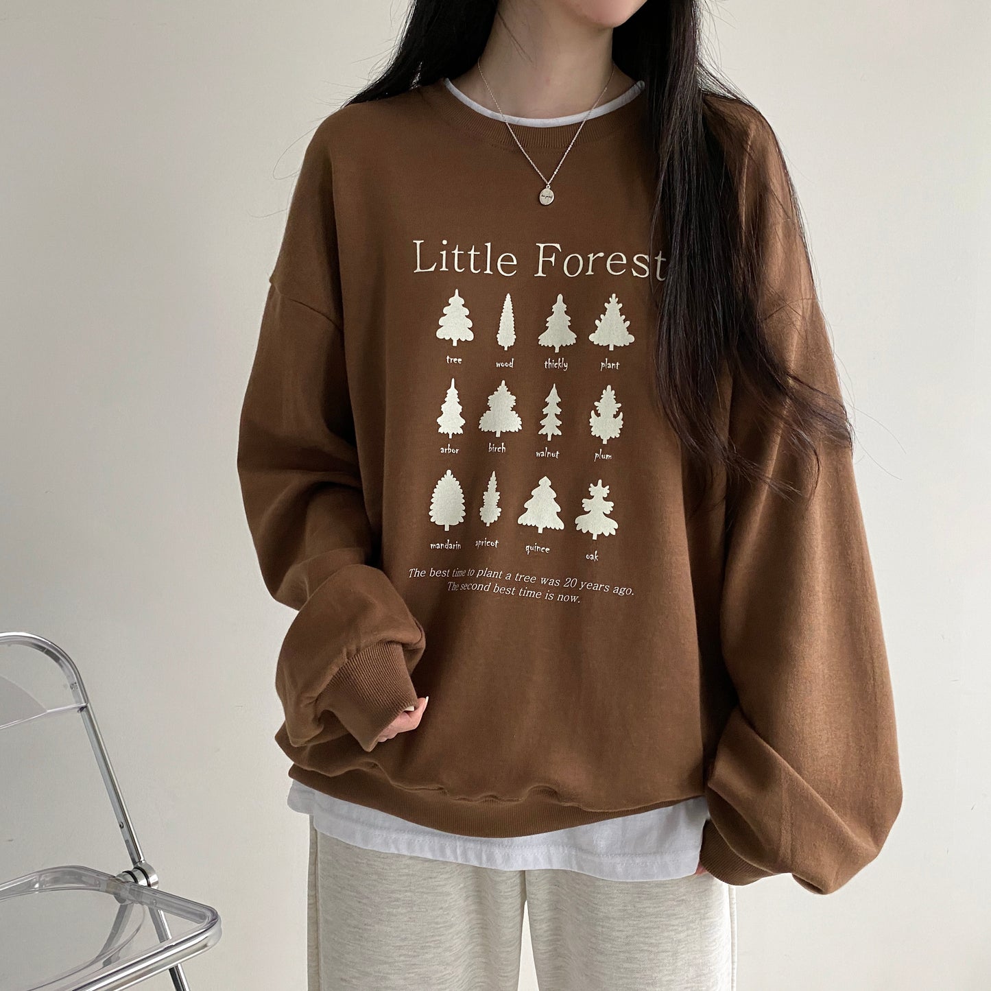 🌲韓製Little Forest衛衣