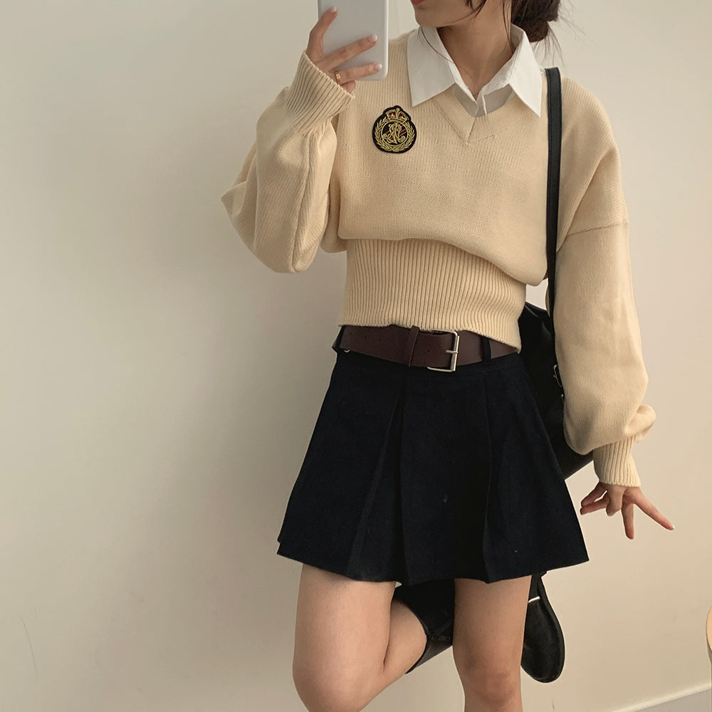 腰帶+迷你百褶裙套裝(S/M)