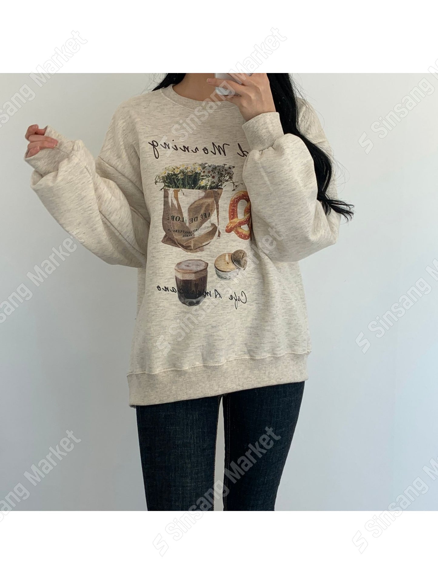 【現貨】🥨Good Morning Digital Printing衛衣