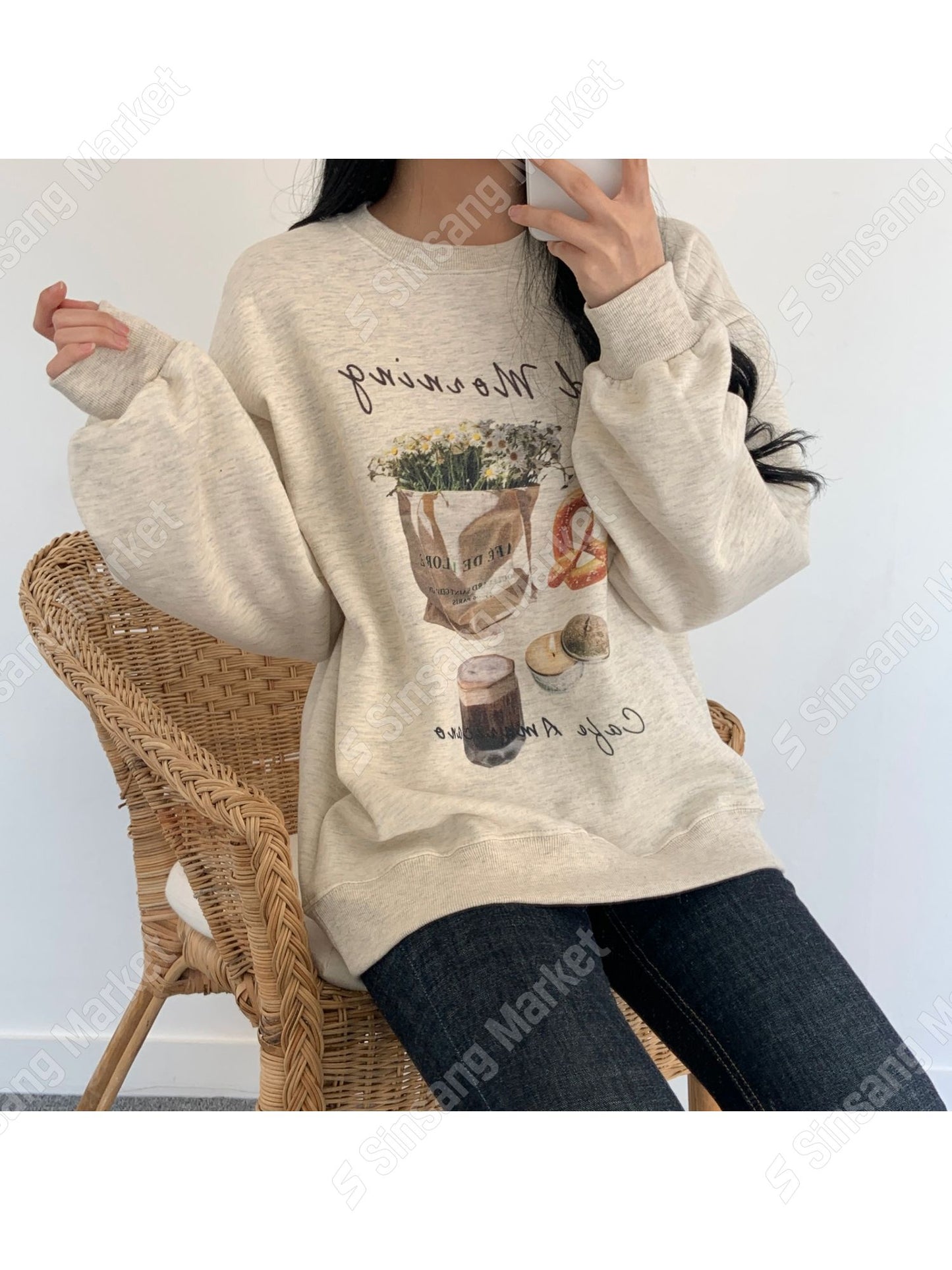 【現貨】🥨Good Morning Digital Printing衛衣