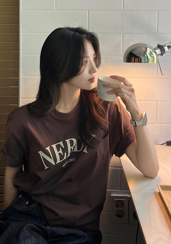 【NERDY🇰🇷限時3折】Logo 短袖T恤