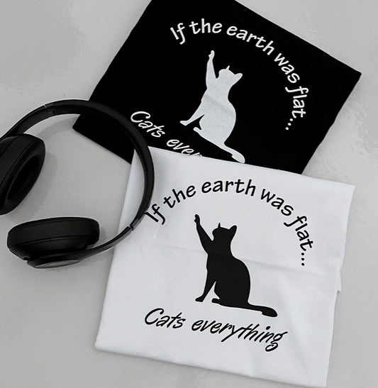 韓製🐈⬛If Cats印花短袖T恤