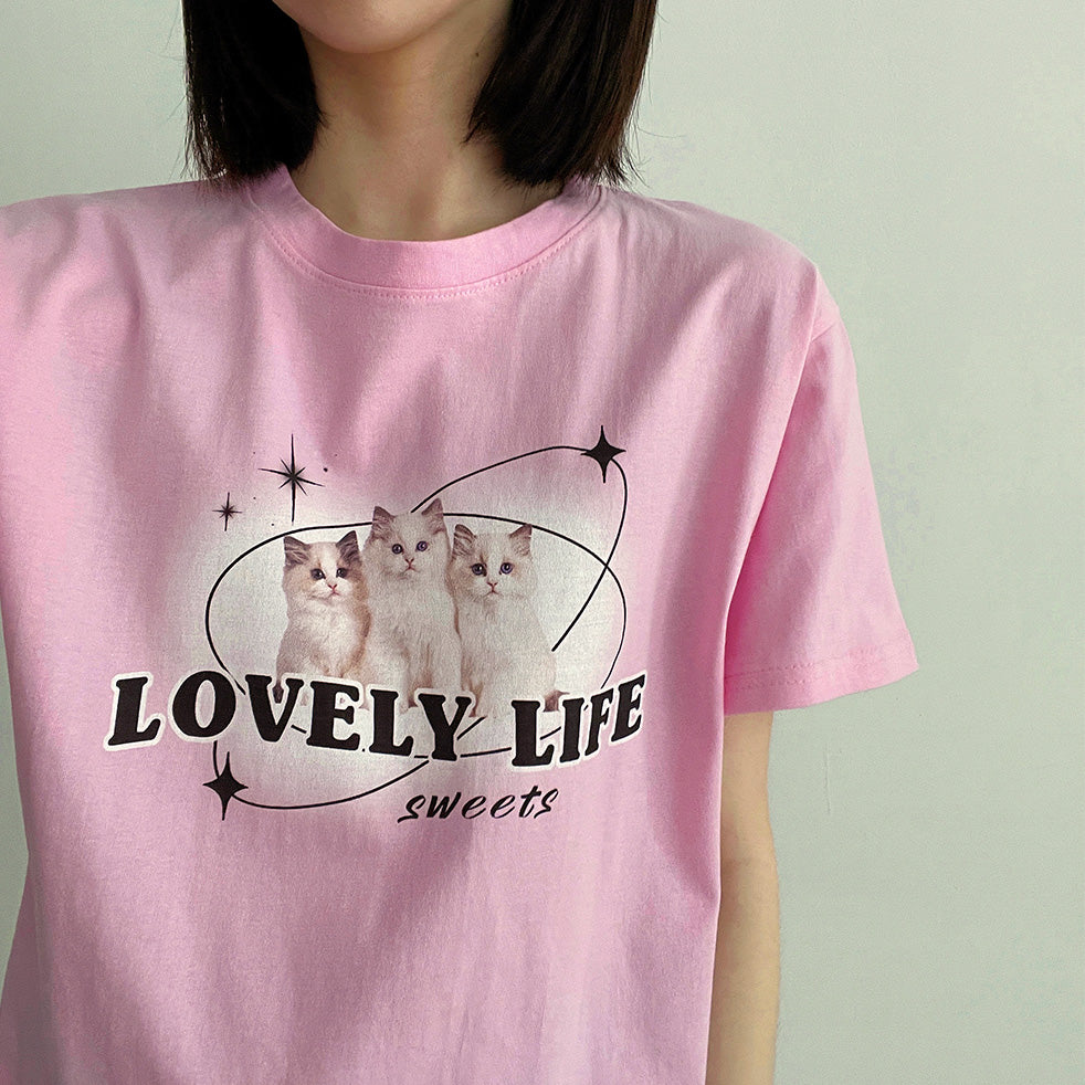 🐈韓製Love Cat短袖T恤