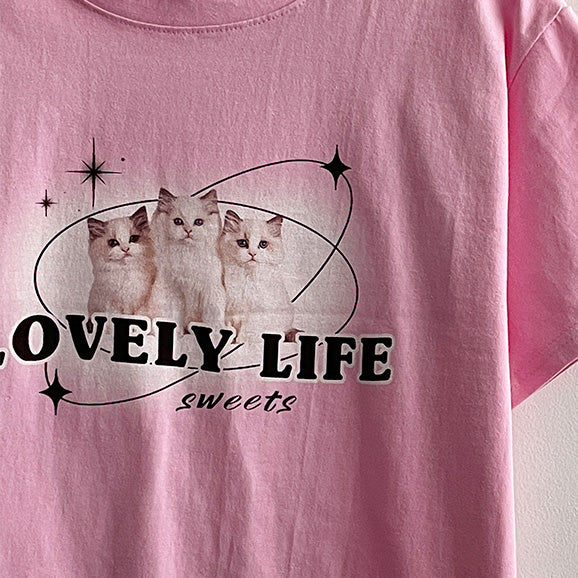 🐈韓製Love Cat短袖T恤