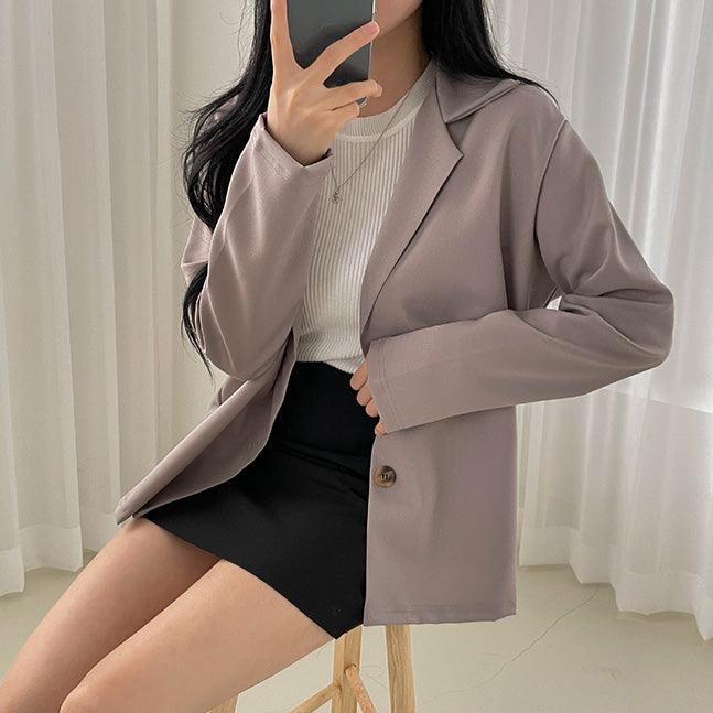 【現貨】韓製雙扣西裝外套 <KR> - IKIMSTORE