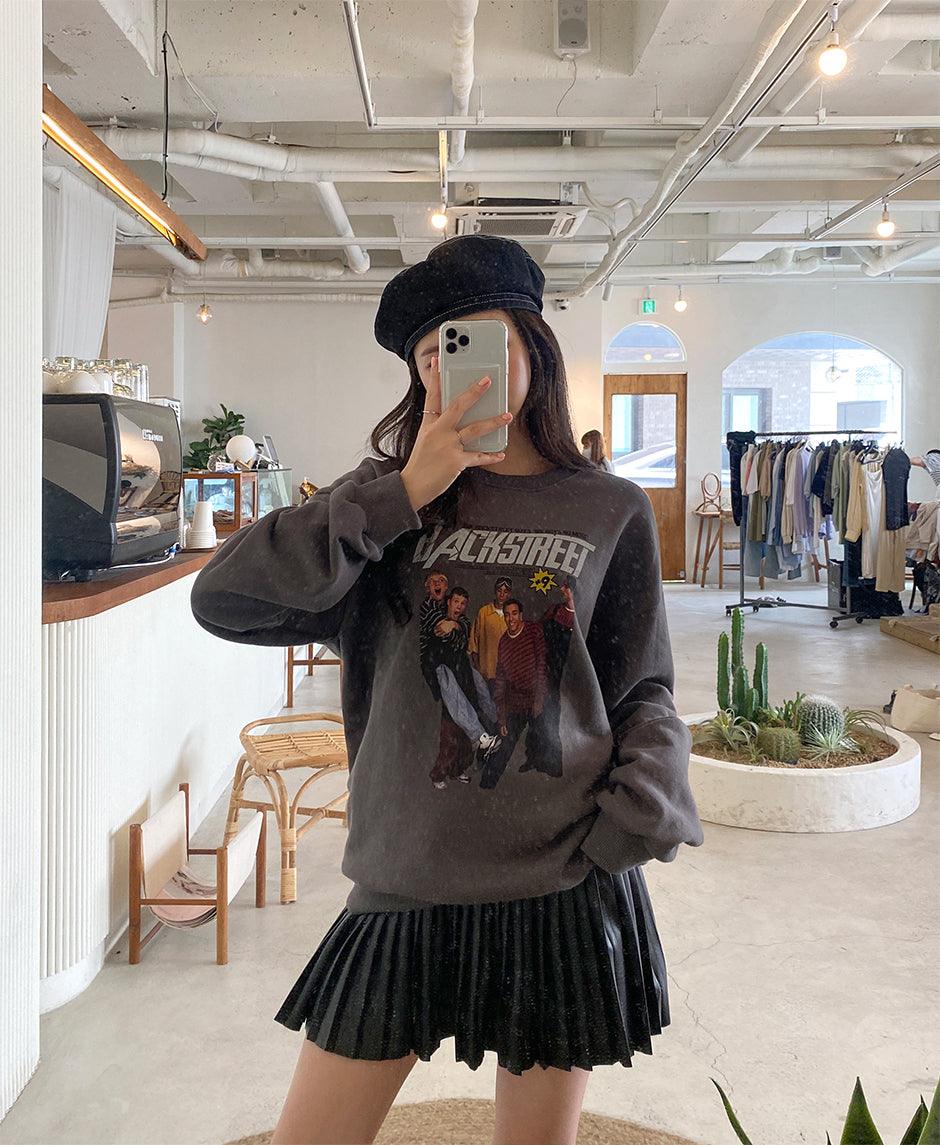 【現貨】韓製明線牛仔貝雷帽<KR> - IKIMSTORE