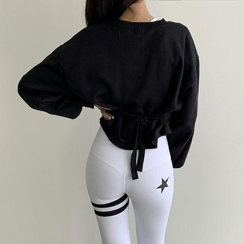 🇰🇷韓製綁帶衛衣 3色入 - ikimstore