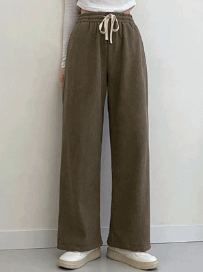 【保暖內絨】厚實直坑休閒褲(S-L可穿) - IKIMSTORE