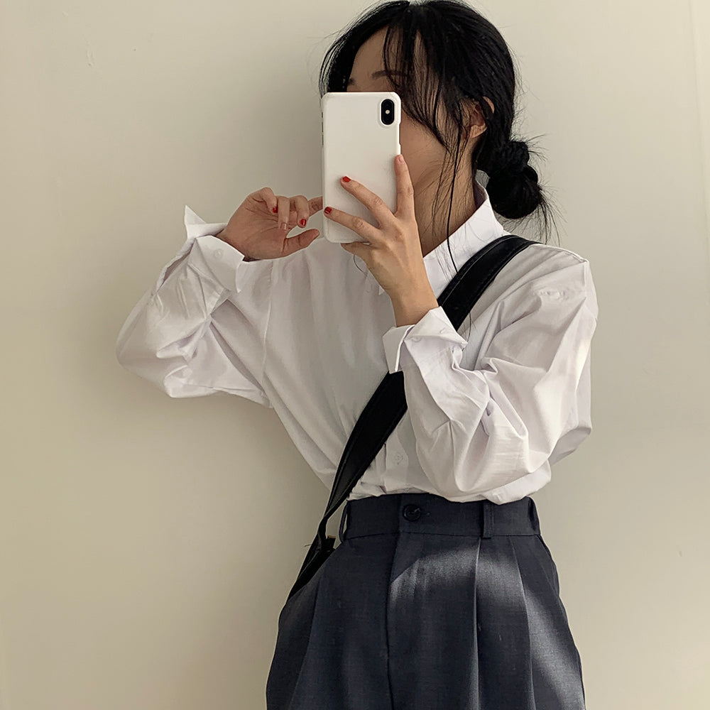 休閒西裝短褲~半鬆緊腰