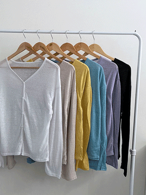 【夏日必備!】輕盈休閒合身開衫