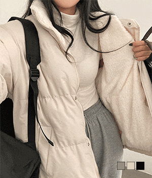 【兩面穿/全版絨】保暖毛絨棉夾克 - IKIMSTORE