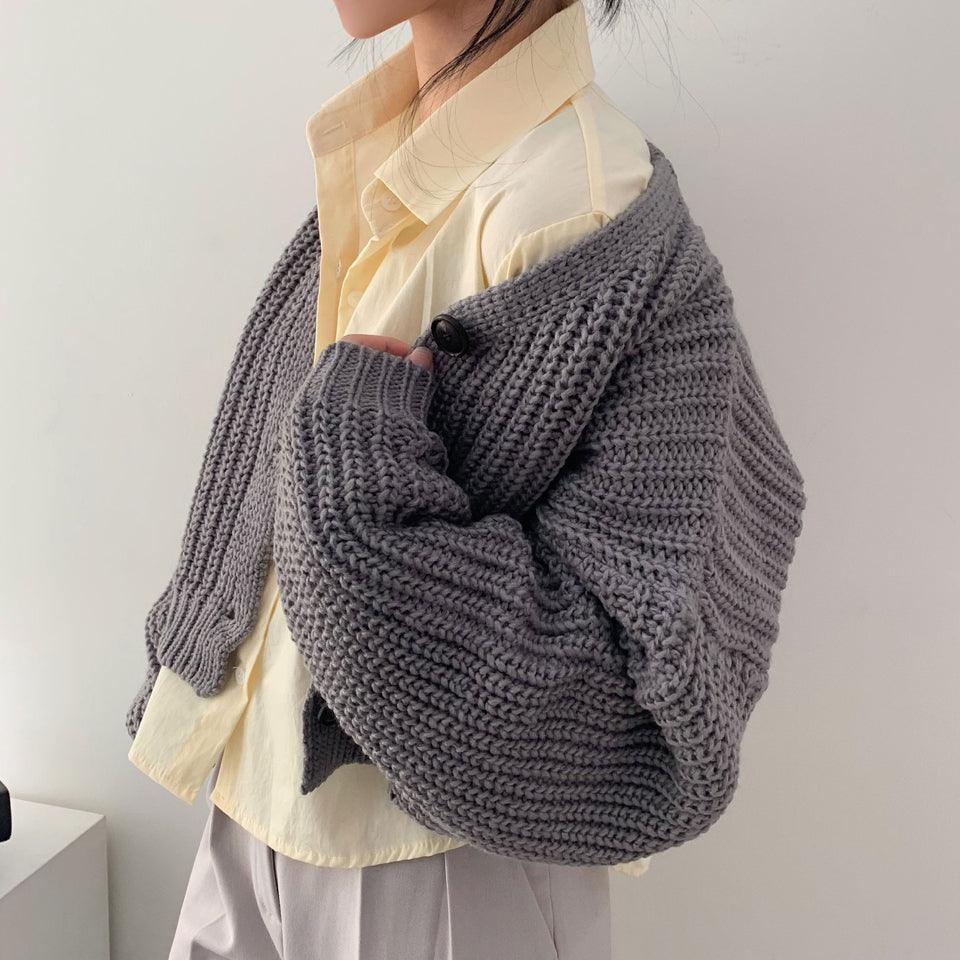 【韓製/8色】🧀奶酪棉質短款恤衫 - IKIMSTORE