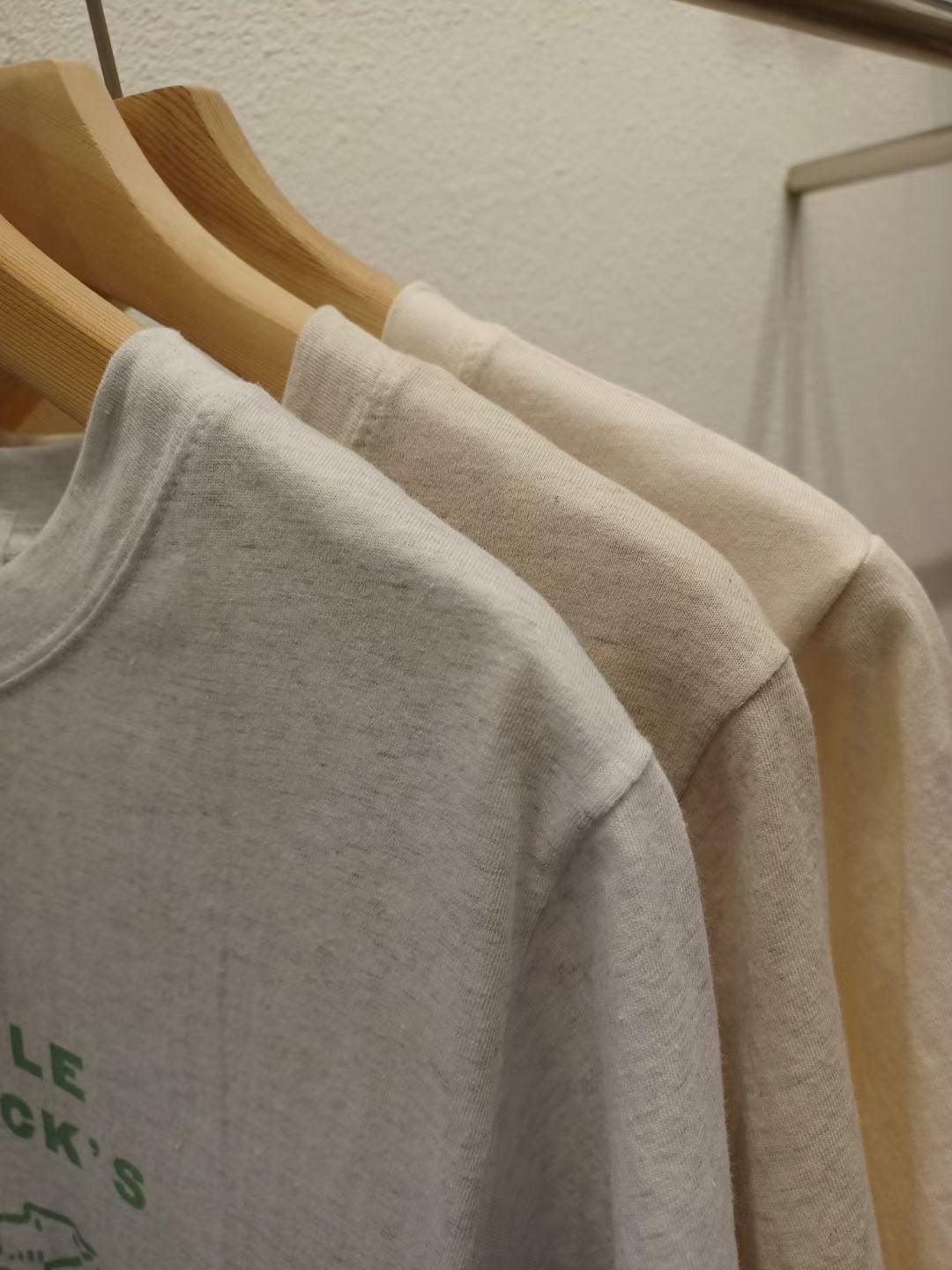 【現貨白灰、燕麥】美式風格Little jack’s短袖T恤<KR> - IKIMSTORE
