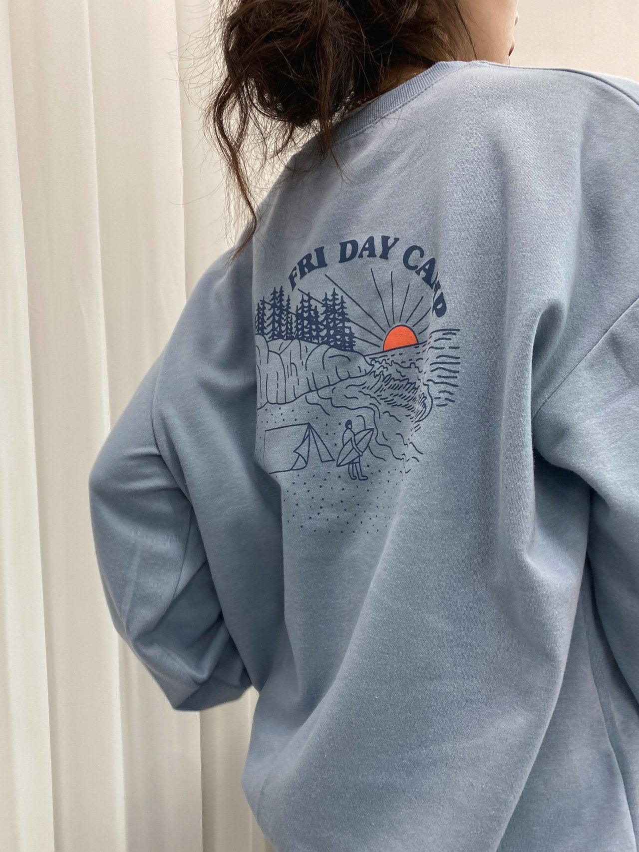 韓製Friday Camp衛衣<KR> - IKIMSTORE