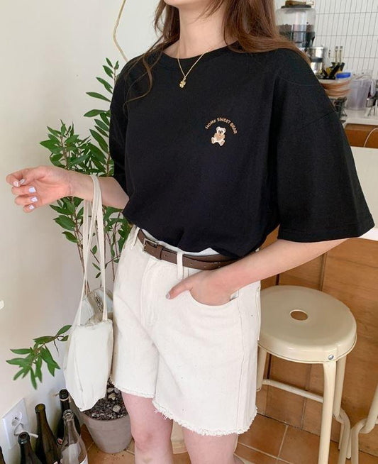 🐻韓製小熊短袖T恤<KR> - IKIMSTORE
